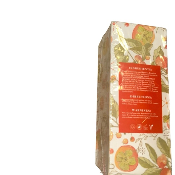 Sap Persimmon Body Wash  Purifying Deodorizing Soap For Men & Women Sealed 300ml - Picture 2 of 2